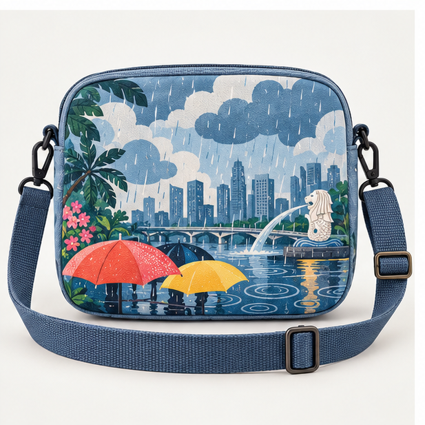 Rain Again mini crossbody bag